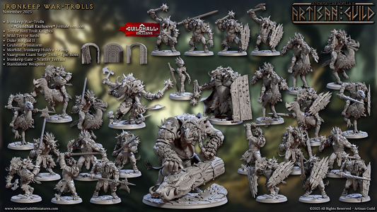 Ironkeep Wartrolls Set 79 (Artisan Guild)