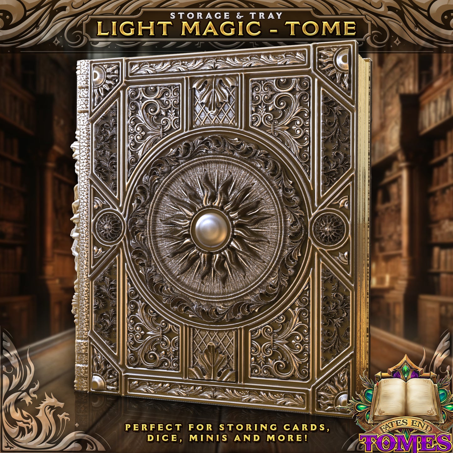 Light Magic Tome Book (Fates End)