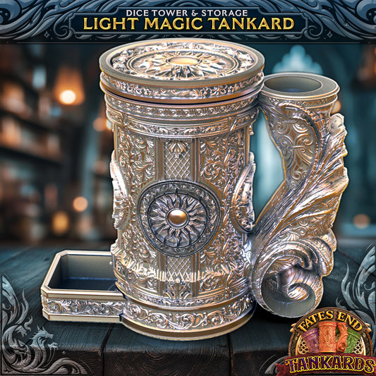 Light Magic DiceTower & Flask (Fates End)