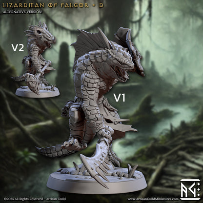 Lizardmen of Falgor's Swamp Set 74 (Artisan Guild)