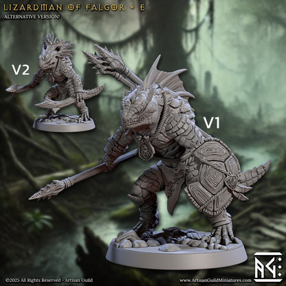 Lizardmen of Falgor's Swamp Set 74 (Artisan Guild)