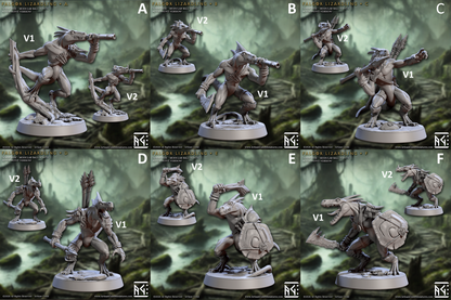 Lizardmen of Falgor's Swamp II - Set 86 (Artisan Guild)