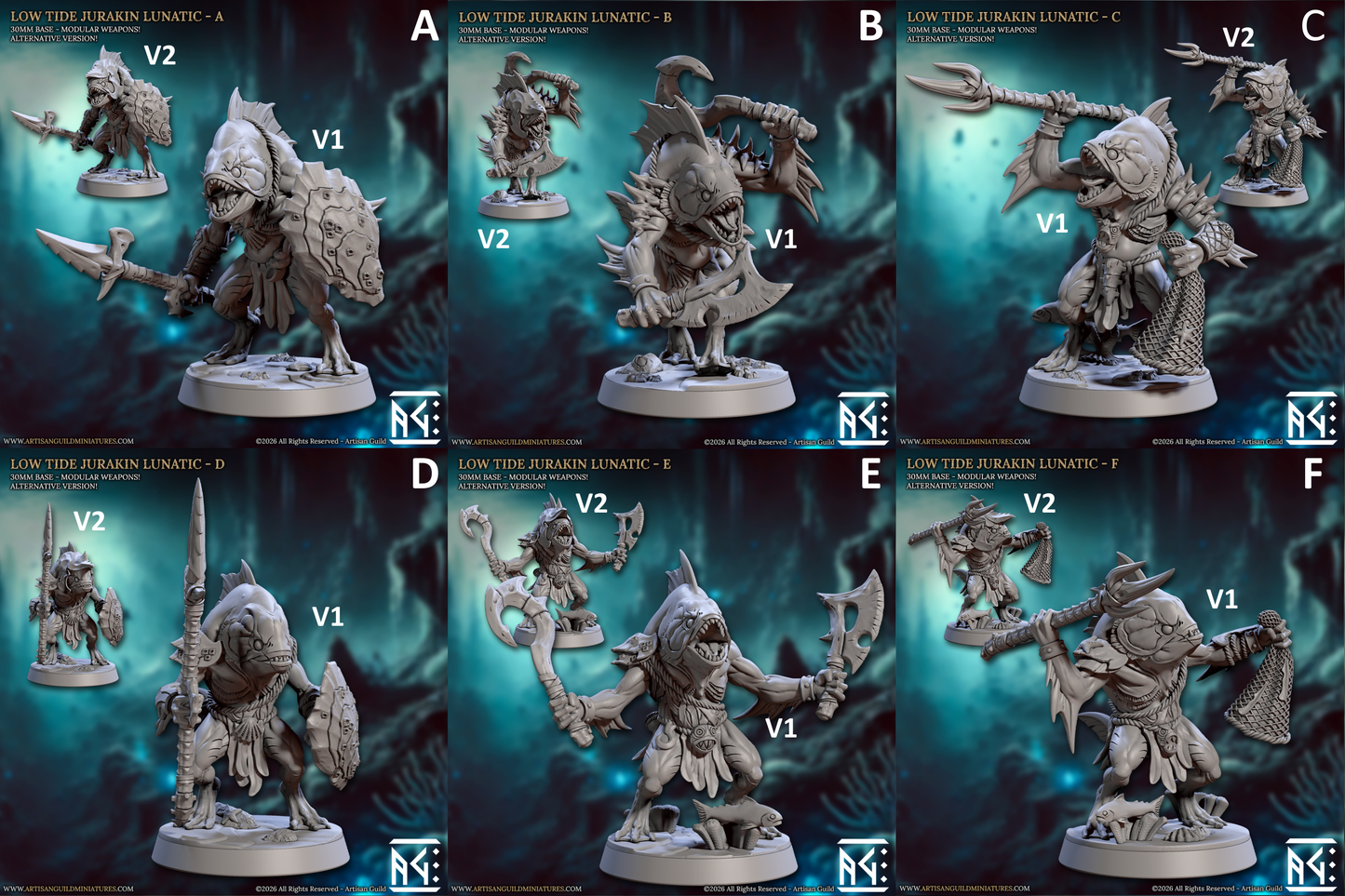 Low Tide Jurakin Lunatics - Set 89 (Artisan Guild)