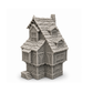Medieval House Thatched Roof