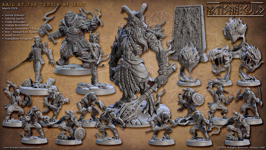 Raid on the Temple of Ifrit Set 59 (Artisan Guild)