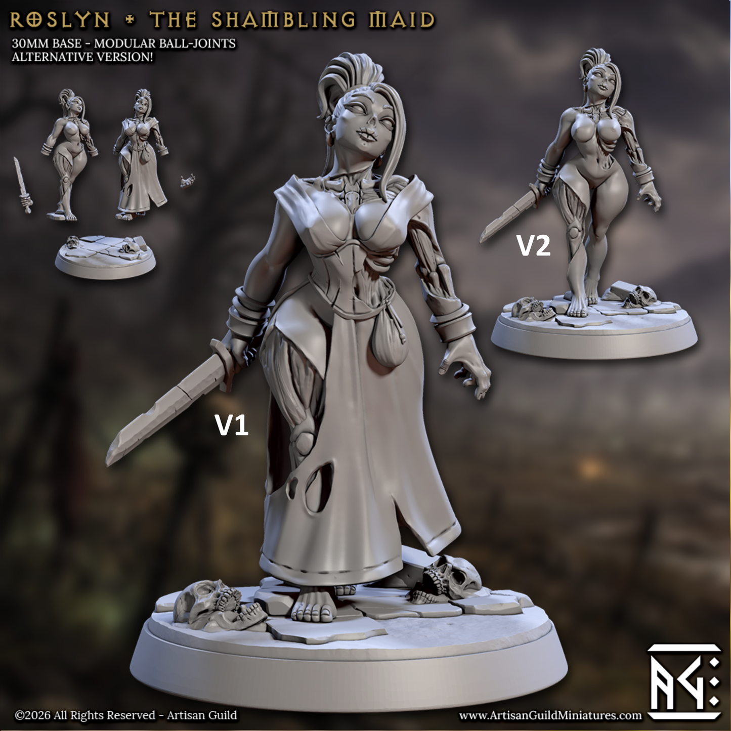 March of the Zombie Walkers Set 82 (Artisan Guild)
