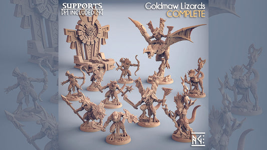 Goldmaw Lizards Set 16 (Artisan Guild)