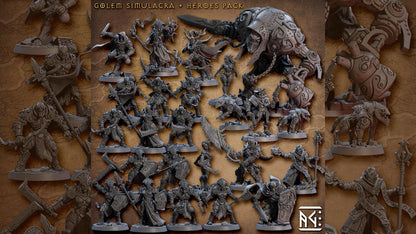 Golem Simulacra Set 44 (Artisan Guild)
