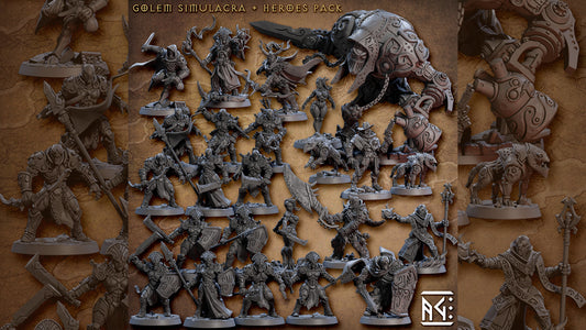 Golem Simulacra Set 44 (Artisan Guild)