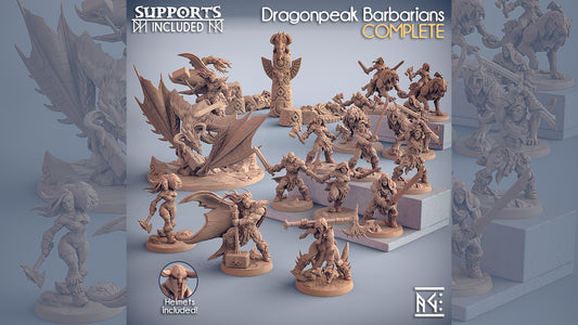 Dragonpeck Barbarians Set 32 (Artisan Guild)