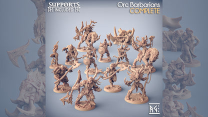 Orc Babarian Set 8 (Artisan Guild)