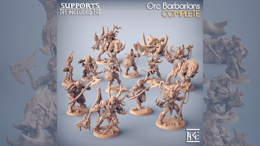 Orc Babarian Set 8 (Artisan Guild)