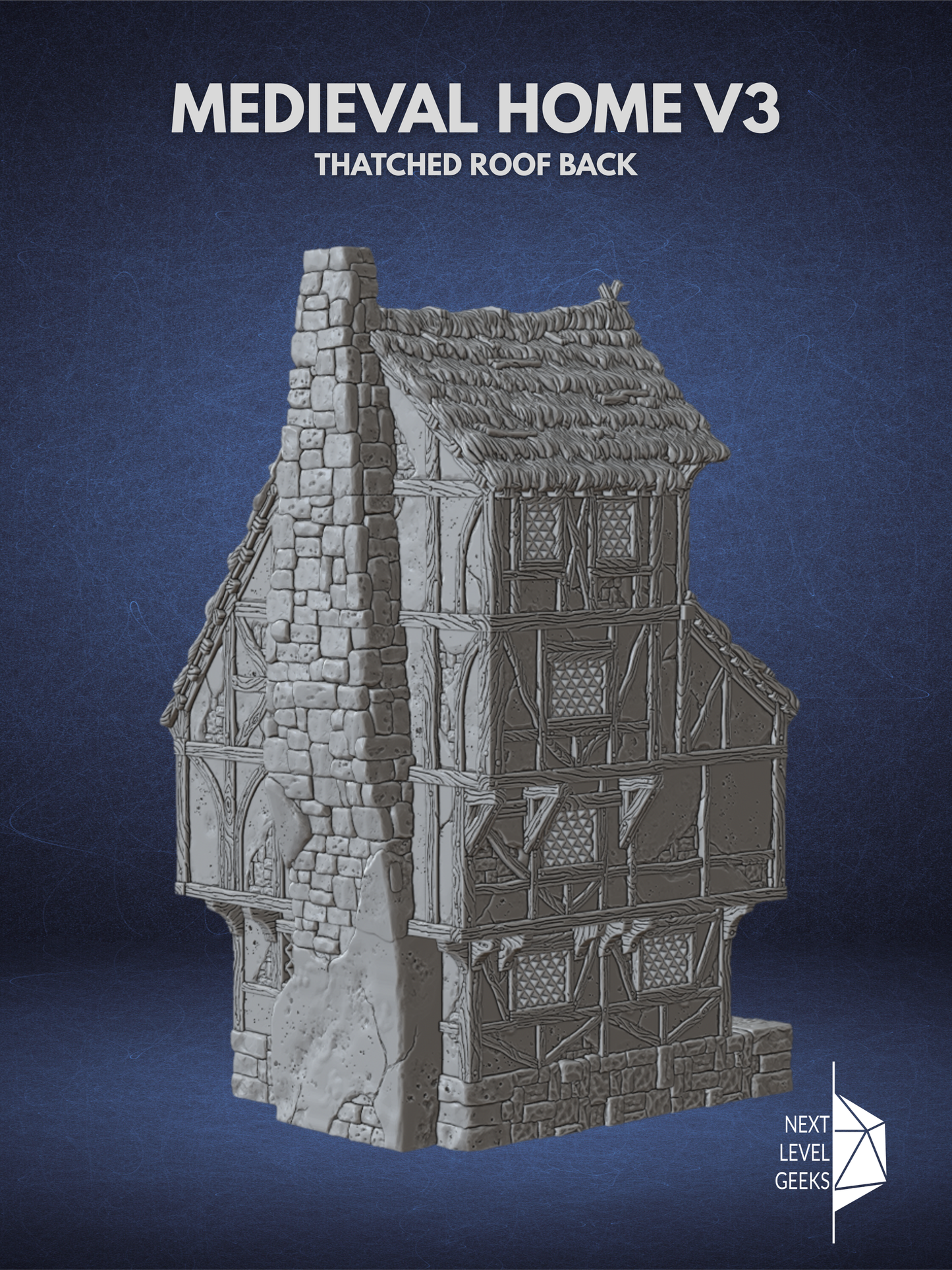 Medieval House V2 Thatched Roof