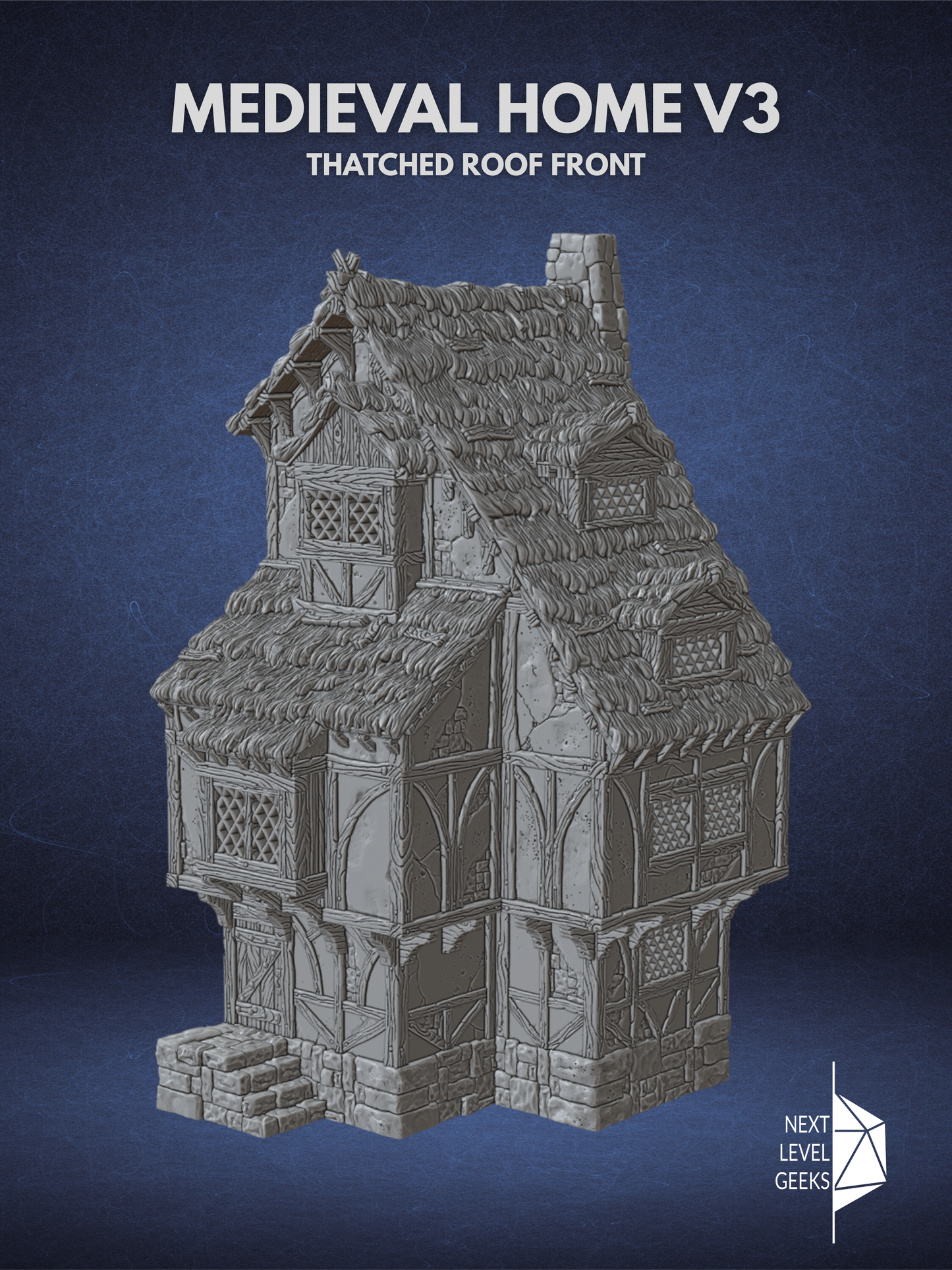 Medieval House V2 Thatched Roof