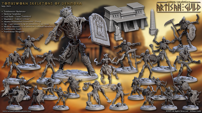 Tombsworn Skeletons of Denmora Set 73 (Artisan Guild)