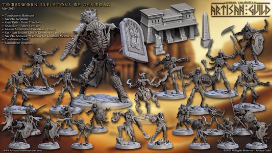 Tombsworn Skeletons of Denmora Set 73 (Artisan Guild)