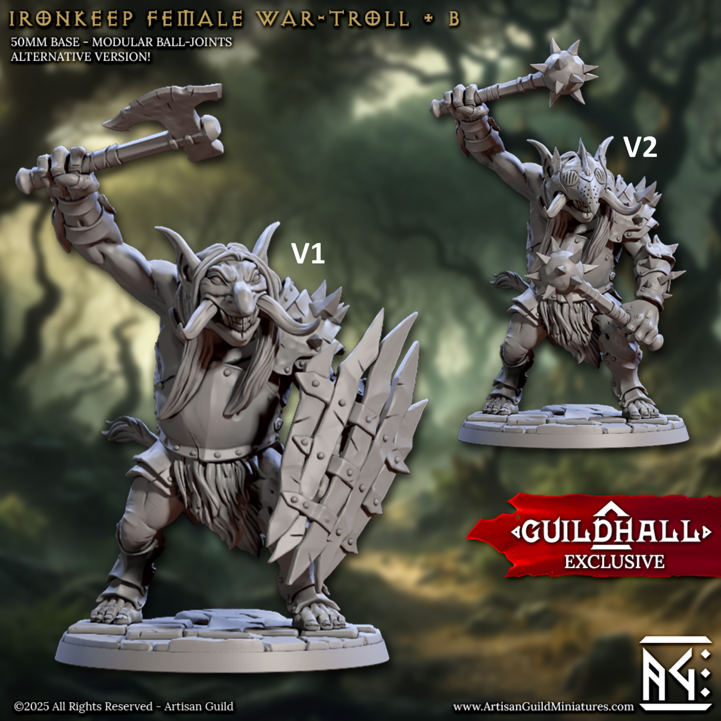 Ironkeep Wartrolls Set 79 (Artisan Guild)