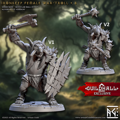 Ironkeep Wartrolls Set 79 (Artisan Guild)