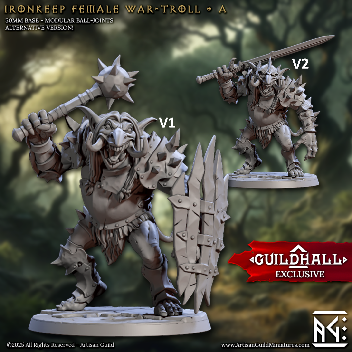 Ironkeep Wartrolls Set 79 (Artisan Guild)