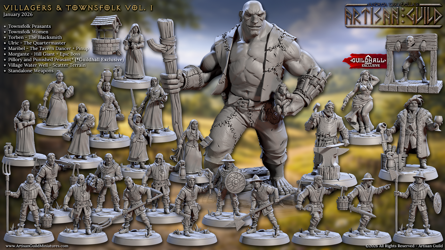 Villagers & Townfolk Vol. 1 Set 81 (Artisan Guild)