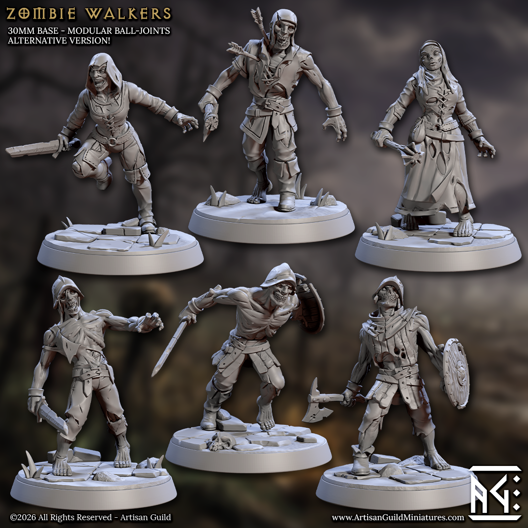 March of the Zombie Walkers Set 82 (Artisan Guild)