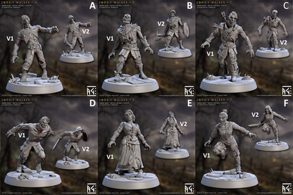 March of the Zombie Walkers Set 82 (Artisan Guild)