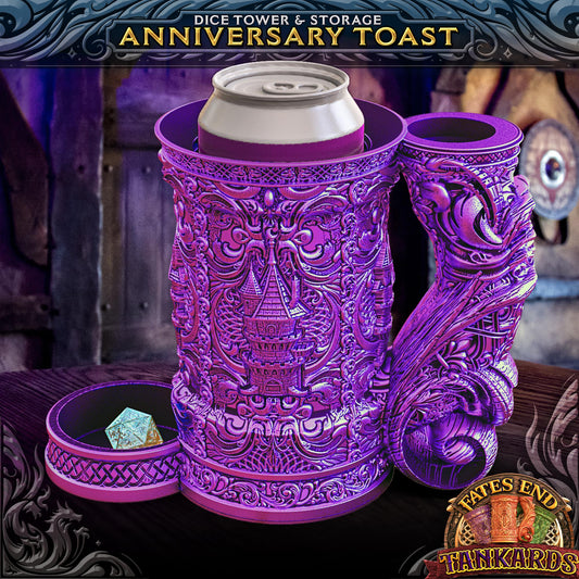 Wizard Tower DiceTower & Flask (Fates End)