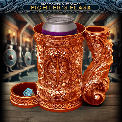 Fighter DiceTower & Flask (Fates End)