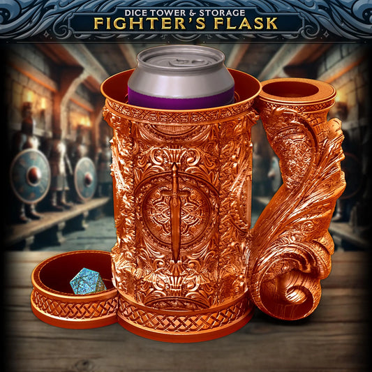 Fighter DiceTower & Flask (Fates End)
