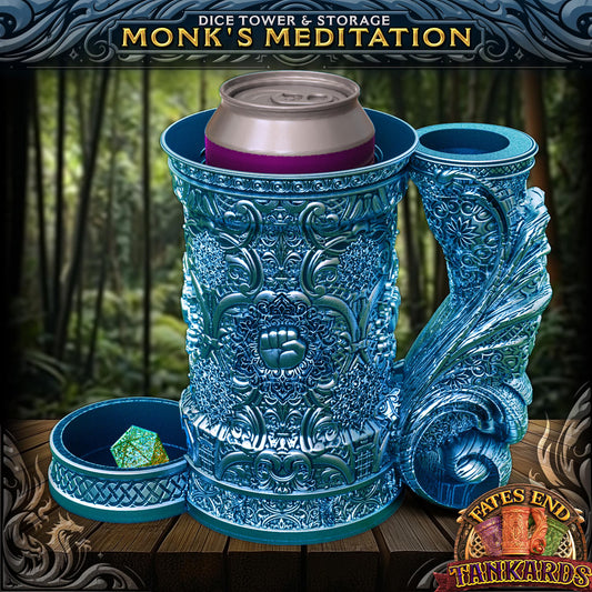 Monk DiceTower & Flask (Fates End)
