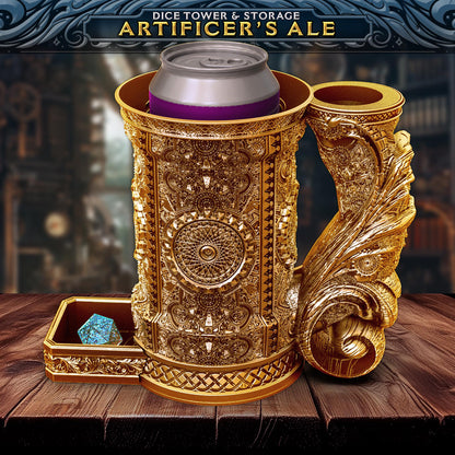 Artificer DiceTower & Flask (Fates End)