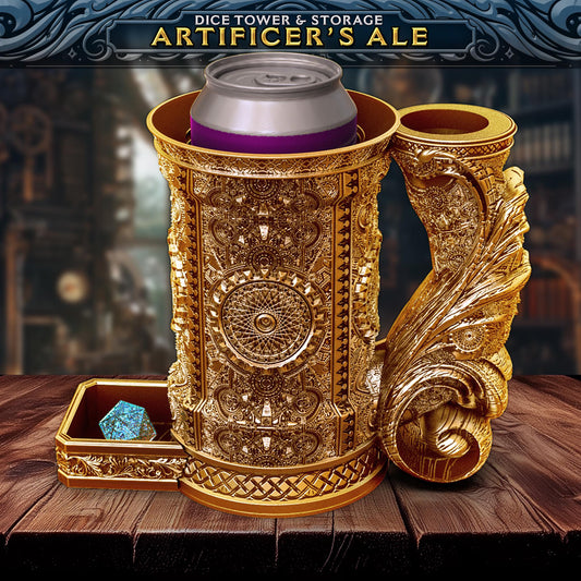 Artificer DiceTower & Flask (Fates End)