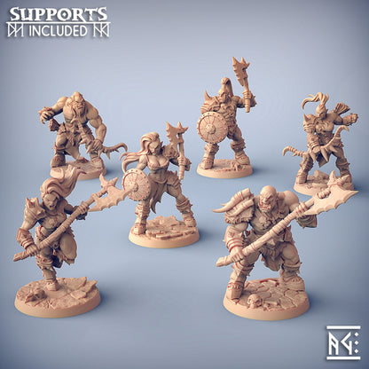 Orc Babarian Set 8 (Artisan Guild)